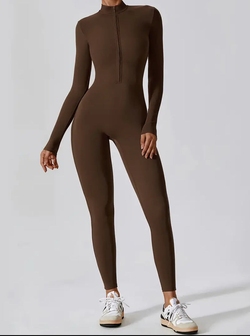DANIELLE Premium Zip-up Bodysuit