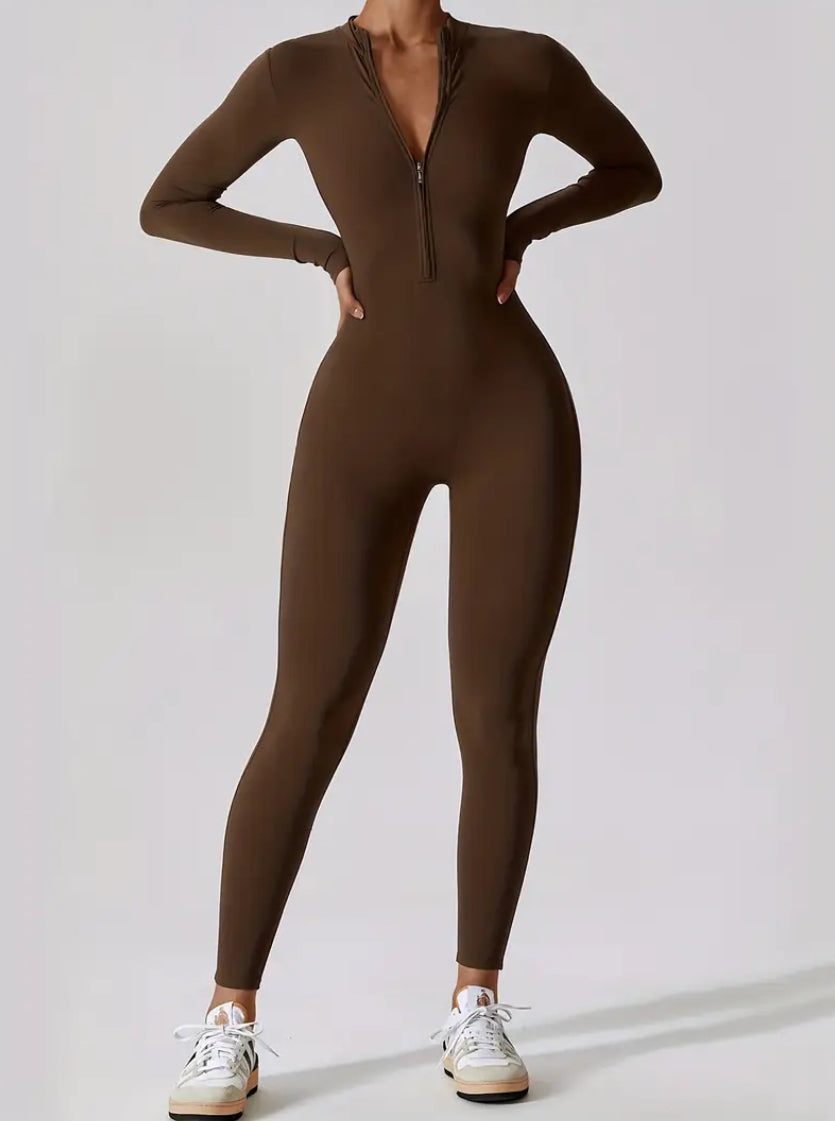 DANIELLE Premium Zip-up Bodysuit