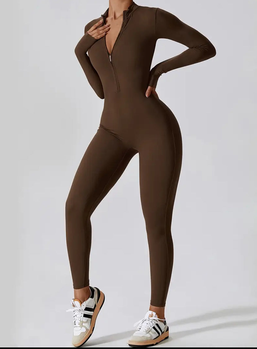 DANIELLE Premium Zip-up Bodysuit