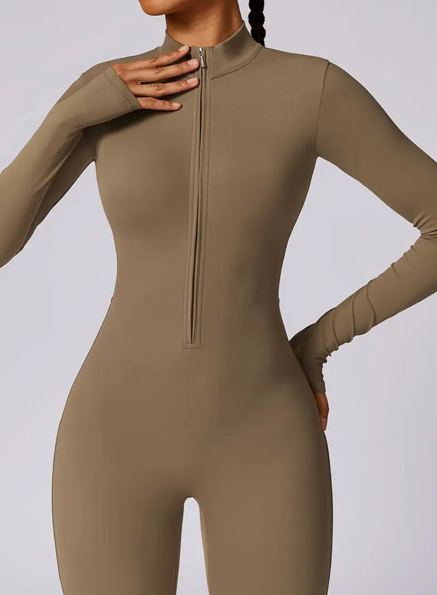 DANIELLE Premium Zip-up Bodysuit