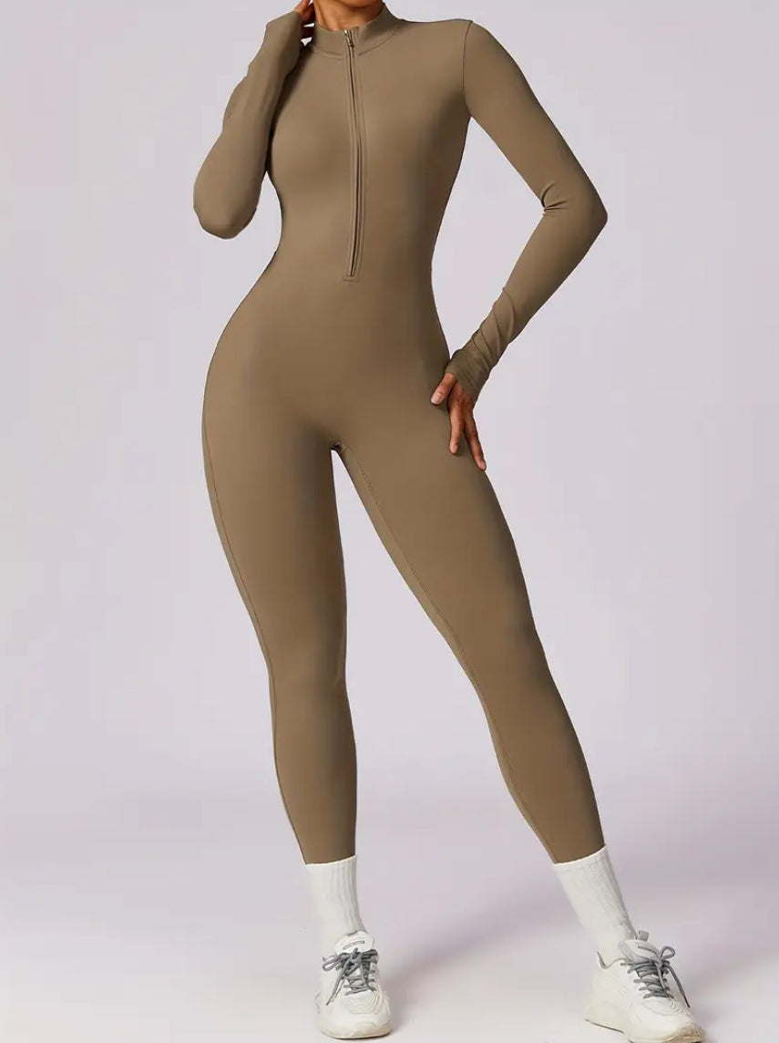 DANIELLE Premium Zip-up Bodysuit