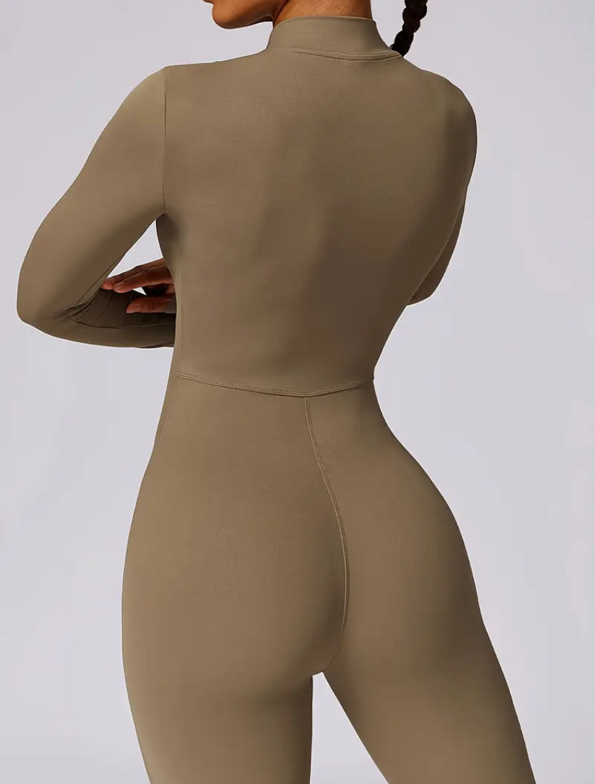 DANIELLE Premium Zip-up Bodysuit