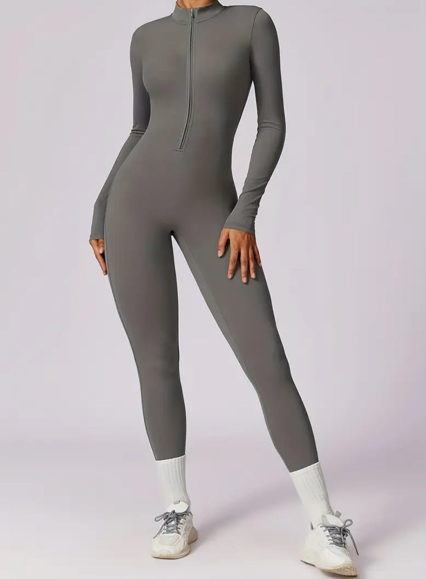 DANIELLE Premium Zip-up Bodysuit